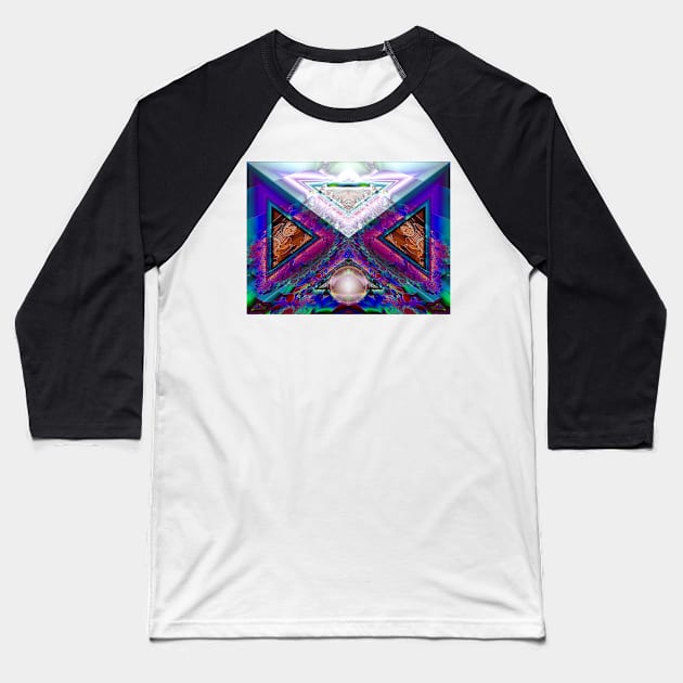 Pyramid Power Pearls Baseball T-Shirt by barrowda